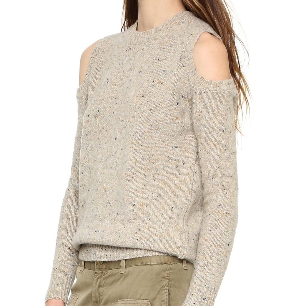 Rebecca Minkoff Women's Page Cold Shoulder Sweater